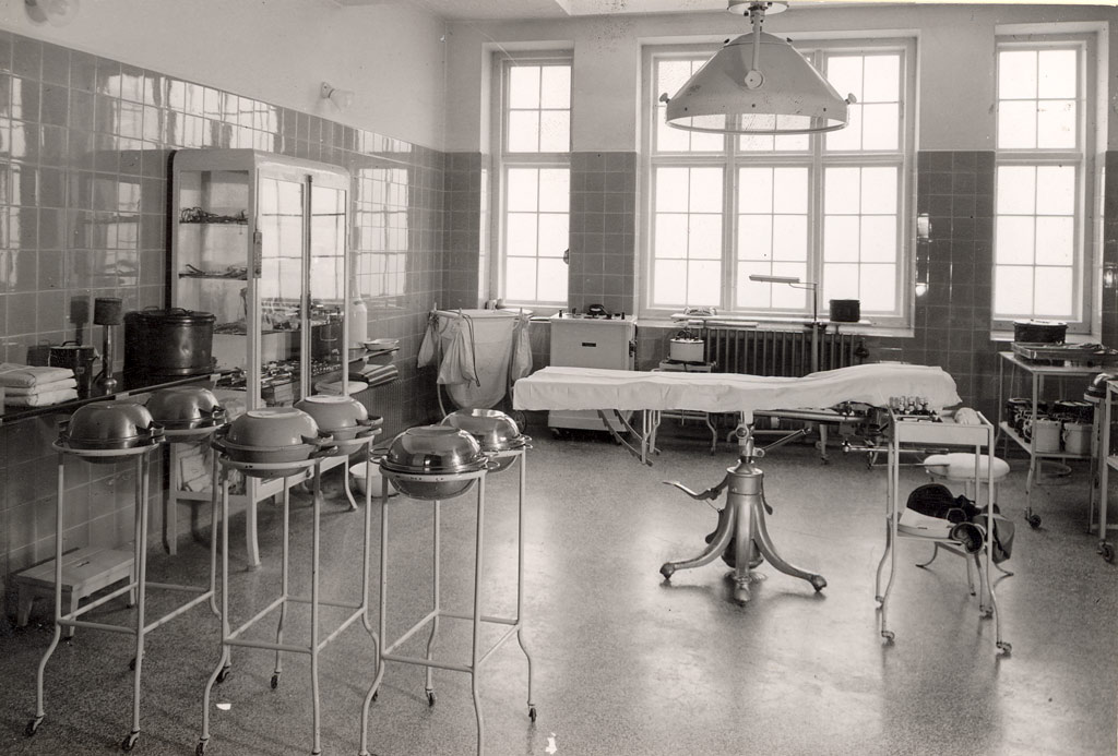 thumb Operationsstue på Øresundshospitalet ca. 1955