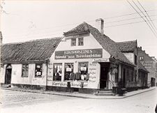 Hjørnet Bjergade - Kampergade 9 i 1921