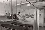 Lysbadeafdelingen på Øresundshospitalet ca. 1955
