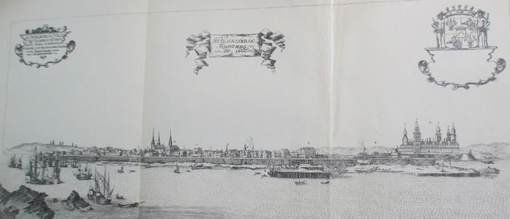 Helsingør omkring slutningen af 1500-tallet og første del af 1600-tallet.