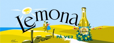 Reklameskilt fra 1960'erne