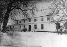 Marianelund Kro fotograferet i julen 1918