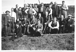 Skydebrødrene ca. 1930.