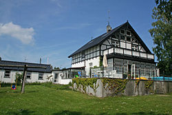 Dommergaarden fotograferet i 2006 - set fra havesiden