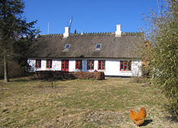 Stuehuset til Ferdinandshøj - nu kaldet Nyruphus, foto fra 2005, medens denne del af ejendommen stadig var tjenestebolig