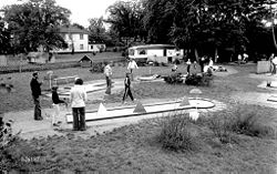 Hornbæk Mini Golf. Foto: Jørgen Rubæk Hansen 13/7 1978
