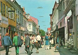 Bjergegade en dag i 197?