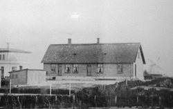 Espergærde Skole fotograferet fra nord omkring 1905