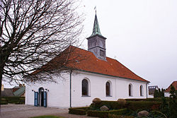 Hornbæk Kirke. Foto: Mogens Engelund, november 2008