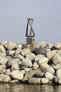Jernskulpturen. Foto: Fritz Jensen