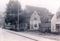 Det gamle vagthus i Hovedvagtsstræde 1890