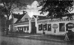 Kvistgaard Kro fotograferet kort efter indvielsen