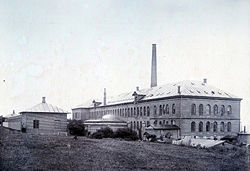 Hellebæk Klædefabrik 1900