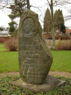 Johannes Ewald stenen
