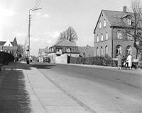 Trækbanen set fra Kongevejen/Herluf Trolles Vej ca. 1960