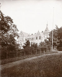 Gurrehus fotograferet i 1888 af Carl Curman (Kulturbild - Riksantikvarieämbetet)