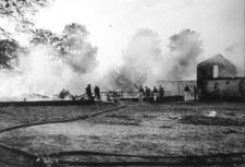 Glimt fra Apperupgaards brand i oktober 1961