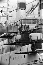 M/S Sweborg under reparation 8/5 1969. Foto: Jørgen Rubæk Hansen