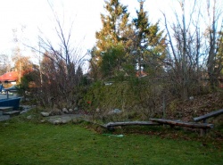 Foto 2007 af "Elverhøjen" for enden af Sct. Georgsvej i Espergærde.