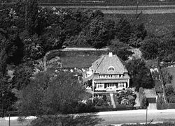 Strandkontrollørboligen fotograferet i 1959