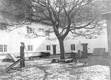 Karmeliterhusets gård ca. 1890