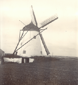 Nordskov Mølle fotograferet i 1908 medens den endnu var i drift