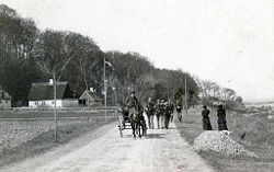 Strandvejen ved Julebæk.