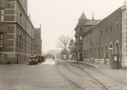 Jernbanevej set mod syd
