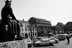 Axeltorv 24/4 1975. Foto: Anne Sofie Rubæk